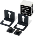 ULTRARM Moodular Cable Organizer 2-Pack Add-On for Rails, Do Not Use Alone | Accessory Only, Cables Organized, Hidden Yet Accessible, Durable & Secure, Tangle-Free & Efficient, Metal, Black, MSA-CO