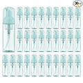 Tekson 30PCS Soap Foam Bottle (2 oz), Empty Travel Foaming Lash Shampoo for Cleanser, Dispenser (Green)