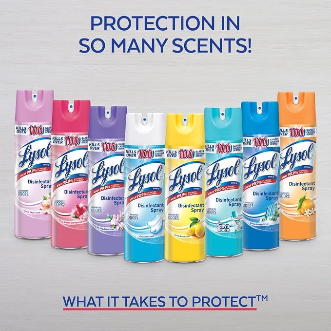Lysol Disinfectant Spray, Citrus Meadows, 19 oz