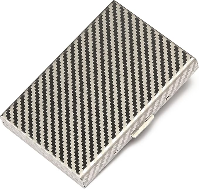 RFID Stainless Steel Credit Card Wallet Slim Metal Business Card Holder for Women Men