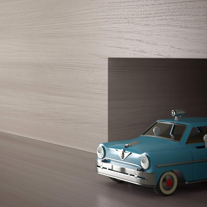 Mobili Fiver, Set of 2 First Picture Shelves, 23.62 in, Pearled Elm, Made in Italy