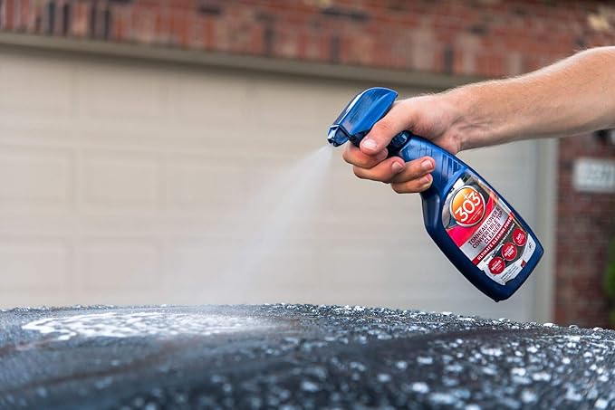 303 Products (30520) Convertible Top Cleaning and Care Kit with Cleaner and Fabric Guard Helps Maintain Water Repellency, Protects Fabric Convertible Tops and Tonneau Covers, 32 fl oz