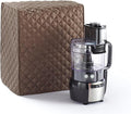 Covermates Keepsakes Blender Cover – Quilted Appliance Protector for Food Processors – Dust & Stain Resistant, Washable Slip‑On Design for Countertop Storage, Bronze