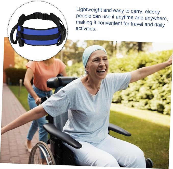 Beaupretty Handles for Seniors Portable Transfer for Elderly Mobility Assistance Lightweight Wear-Resistant Walking Aid Non-Slip Grip for Safe Elderly Transfers