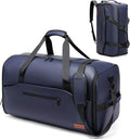 Garment Bags for Travel,45L Carry on Convertible Garment Duffle bag for Men Women - 3 in 1 Hanging Suit Travel Bag with Shoulder Strap