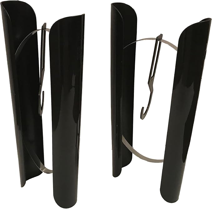 Dial Industries Spring Loaded Tall Boot Shaper Inserts, Black