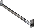 48/72" Zinc Adjustable Closet Rod