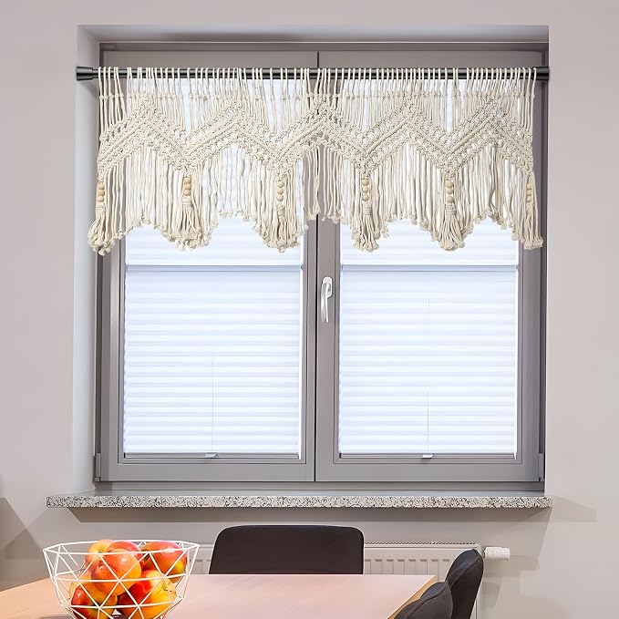 Spring Tension Curtain Rods 26-39 Inch Black 2 Pack | No-drill & tool-free setup. Fits windows, kitchens, doorways. Rust-resistant, great for light curtains.