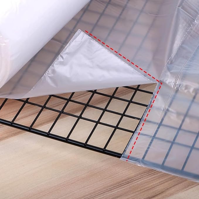 12”×16” Clear Plastic Produce Bags Roll, Food Storage Bags for Bread, Vegetables, Fruits, Refrigerator Storage, Kitchen,350 Pcs/Roll.