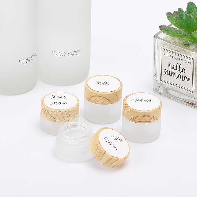 10 Sheets(540 Pieces) Round Blank Sticker Labels 1.2 Inch, Removable White Labels Stickers Dots Waterproof Labels Container Labels for Organizing