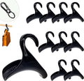 Purse Hanger Closet, Bag Hanger 11PCS Purse Holder for Closet Backpack Hanger Hook for Organizer Storage Purses Tote Bag Backpacks Handbags(Black)