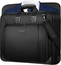 Noozion Garment Bag for Travel, Large Carry On Suit Bag for Business Up to 3 Suits, Wrinkle Free Garment Bag for Hanging Clothes with Shoulder Strap, Laptop Compartment, and Wet-Dry Pocket