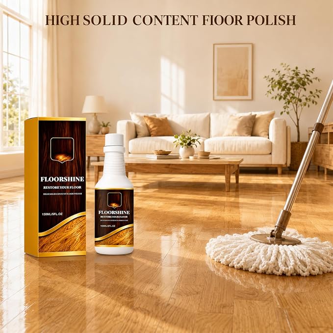 Timeno 2026 New Professional Wood Floor Restorer, Wood Surface Care Liquid for Hardwood Laminate Floors & Wooden Furniture, Daily Surface Maintenance Agent, 150ml Per Bottle, 2 Pack