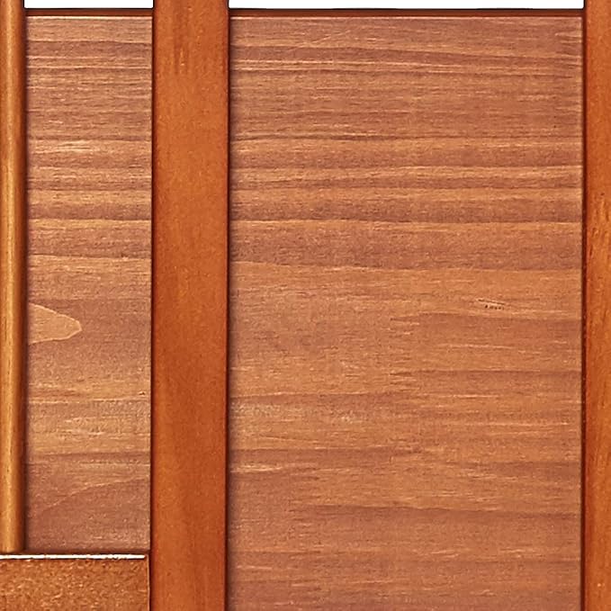 Casual Home 3-Shelf Folding Stackable Bookcase (27.5" Wide)-Honey Oak