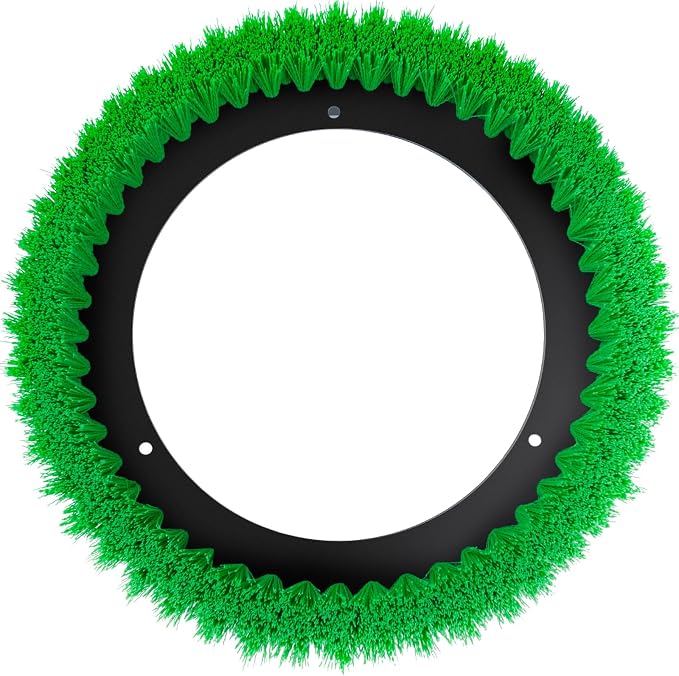 HHQ Commercial Scrub Brush for Orbital Floor Scrubber, Compatible with Oreck Orbiter XL ORB550MC, Bissell BGEM9000, 12" Diameter, Light-Duty Brush, Green