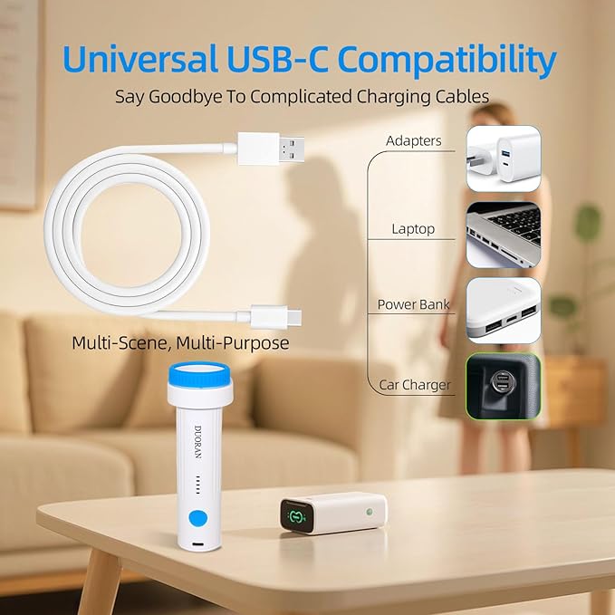 Cordless Electric Vacuum Pump for Vacuum Storage Bags Travel Air Pump, Portable USB Rechargeable Seal & Compression Bag Pump for Clothes, Blankets & Bedding (Storage Bags Not Included)