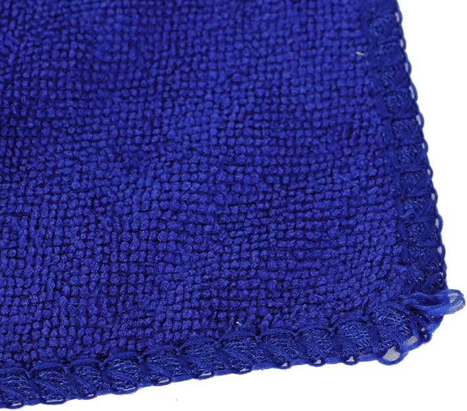 Ruilogod Microfiber Household Water Absorbent Drying Towel 30cm x 30cm Blue (id: 030 3cb 9f4 196 72b