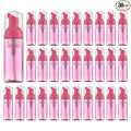 Tekson 30PCS Soap Foam Bottle (2 oz), Empty Travel Foaming Lash Shampoo for Cleanser, Dispenser (Red)
