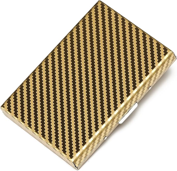 RFID Stainless Steel Credit Card Wallet Slim Metal Business Card Holder for Women Men