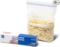 24/7 Bags- 2 Gallon Freezer Bags, 35 Count with Expandable Bottom and New Calendar Feature