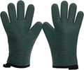 Kitchen perfection XL Silicone Smoker Oven Gloves-Extreme Heat Resistant BBQ Gloves-Handle Hot Food Right on Your Grill Fryer&Pit|Waterproof Grilling Cooking Baking Mitts|Superior Value Set+3 Bonuses