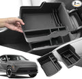 SXCY [2PCS Upper for 2024 2025 2026 Hyundai Kona/Kona EV Center Console Organizer for 2024-2026 Hyundai Kona EV Accessories Armrest Storage for 2024-2026 Kona Console Organizer [2024+ Kona Gas/EV]