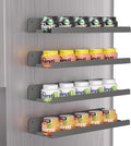 4 Pack Flavor Pods Holder Compatible with Ninja Thirsti，Magnetic Spice Rack Organizer for Refrigerator and Oven，Kitchen Organizers and Storage (Grey)