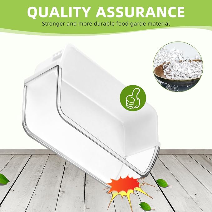 Upgraded DA97-12650A Refrigerator Door Shelf Bin (Right) fit for Samsung Refrigerator Parts RF260, RF261, RF263 Replaces DA63-06963 DA63-07104A - BY AMI PARTS