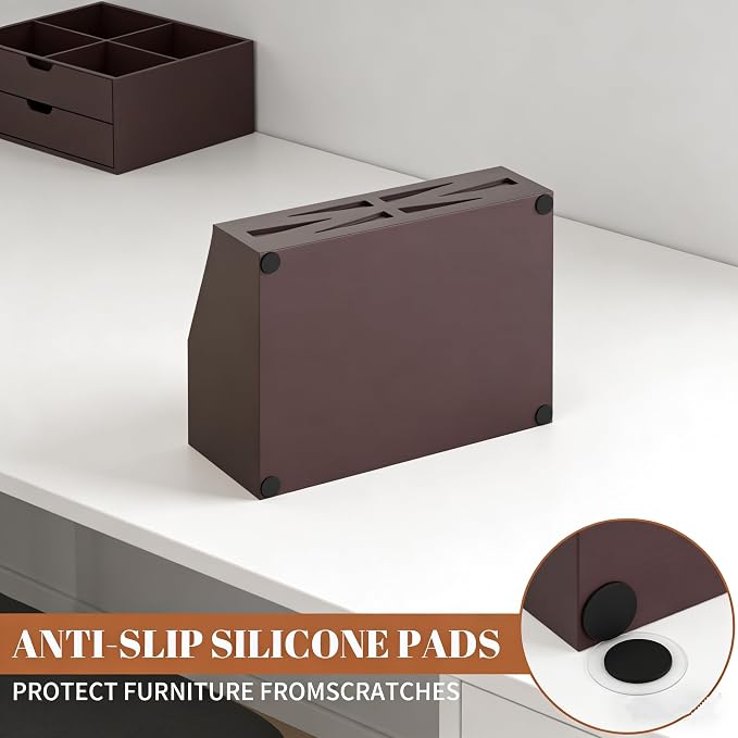 Large Mail Organizer Countertop,Farmhouse Desk and Kitchen Countertop Storage, Letter Sorter, Desk Mail Organizer and Bill Organizer, Desktop File and Paper Holder