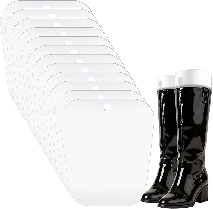 Luxdecor 32 Pieces (16 Pairs) 10/12/14/16in Boot Shaper Inserts Boots Form Stand Support Holder for Women and Men Organizer