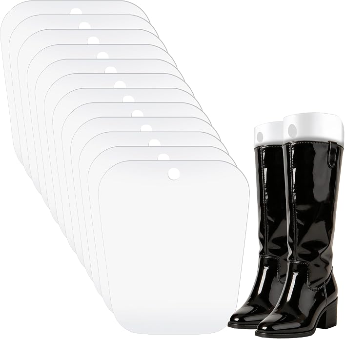 Luxdecor 32 Pieces (16 Pairs) 10/12/14/16in Boot Shaper Inserts Boots Form Stand Support Holder for Women and Men Organizer