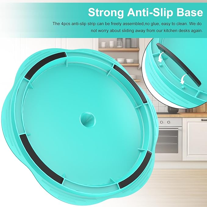 Chicken Shredder with Removable Plate - Manual Meat Shredder Tool with Transparent Lid & Cleaning Brush, Dishwasher Safe Kitchen Gadget for Shredding Chicken, Pork, Beef, Pulled Pork(Mint Green)