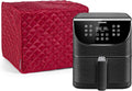 Covermates Keepsakes - Air Fryer/Deep Fryer Cover - Dust Protection - Stain Resistant - Washable - Appliance Cover, Red