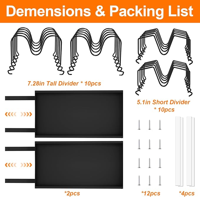 FLSEPAMB Pots and Pans Organizer for under Cabinet 2 Pack 10-Tier Pot Pull Out Cabinet Organizer Sliding Pot, Cabinet Pull Out Shelves with Two Types of Shelves for Pots, Lids, Bottles and Pans