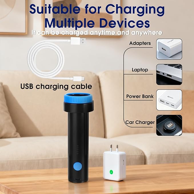 6.0Kpa Cordless Electric Vacuum Pump for Storage Bags, USB Rechargeable Portable Vacuum Sealer for Travel Air Pump Compression Bag Pumps for Clothes Blankets Bedding, Blue Black (No bags)