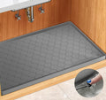 Winisok Silicone Under Sink Mat 34" x 19", kitchen Essentials and Gadgets, Shelf liner and Cabinet Protector, Home Organizers and Storage, Waterproof Bathroom Tray