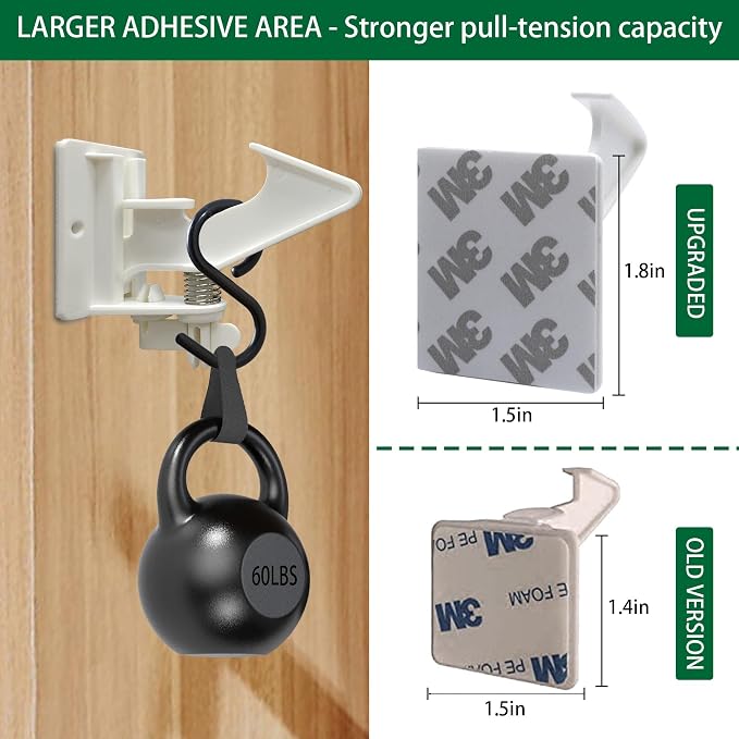 Vmaisi 10 Pack Cabinet Locks Baby Proofing Latches - 3.5 Inches Longer | Child Safety Locks with Strong Adhesive Easy Install No-Drill