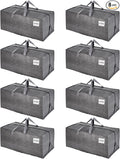 VENO 8 Pack Heavy Duty Moving Bags with Backpack Straps, Zippers & Handles, Extra Large Packing Bags for College Dorm Essentials, Moving Supplies Alternative to Cardboard Moving Boxes