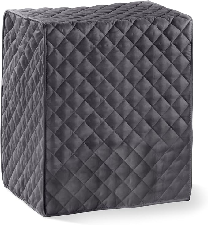 Covermates Keepsakes Rectangular Appliance Cover – Quilted Kitchen Appliance Cover for Countertop Storage – Dust Protection – Stain Resistant – Washable – Slip-On Appliance Design, Slate