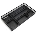 Drawer Organizer, Desk Organizer, Black Metal Mesh Drawer, Desk Drawer Organizer for Home Office and School,11.02X 6.10 X 1.38 Inch,Black