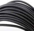 ZhiYo 100 FT 1/4" Wire Loom Split Tubing Auto Wire Conduit | Flexible Cover
