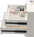 9 Compartments 4-Way Expansion Drawer Storage Box - Removable Divider for Space Saving and Organization for Cosmetics, Kitchen Utensils and Office Desk Essentials