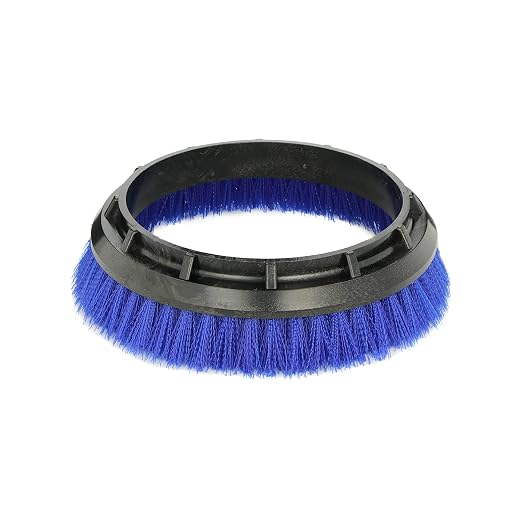 Oreck Commercial 237058 Crimped Polypropylene Scrub Orbiter Brush, 12 in. Diameter, 0.02 in. Bristle Diameter, Blue Scrub Brush, Use with ORB550MC Oreck Commercial Orbiter Hard Floor Cleaner Machine
