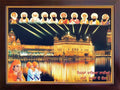 Lord Sikh Guru poster print with frame for Home Decor and Gifting Purpose (229-16)