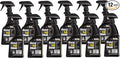 Flitz Metal Pre-Clean - 16oz of USA-Made Stainless Steel Cleaner Spray - Works on Aluminum, Brass, Copper, & More - Tarnish, Rust Remover for Metals - Non-Abrasive Aluminum Deoxidizer (12 Pack)