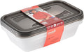 keeeper Set of 3 Fredo Fresh Food Storage Containers Rectangular 2.4 L