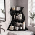 Bathroom Counter Organizer,Bathroom Counter Shelf,Perfume Organizer | 3 Tier Corner Bathroom Counter Organizer, Bathroom Sink Organizer, Makeup Organizer, Vanity Organizer Countertop,Corner Shelf