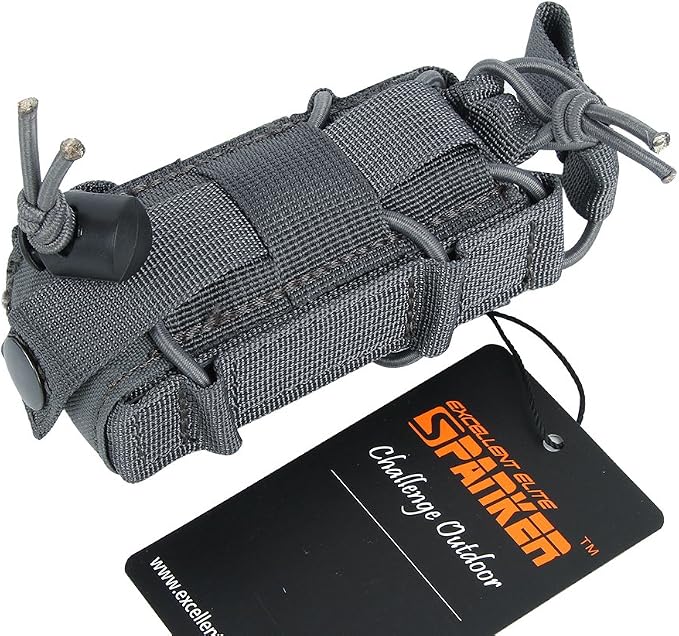 EXCELLENT ELITE SPANKER Open Top M4 M14 M16 AR15 Mag Pouch and Single Pistol Mag Pouch Flashlight Holder Magazine