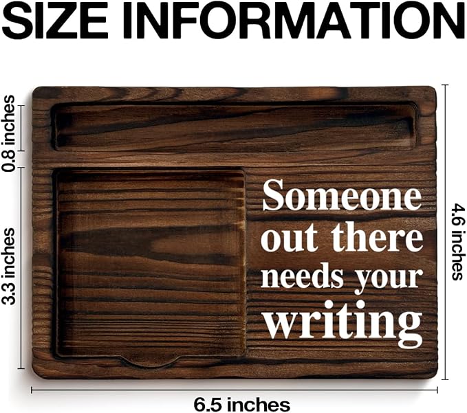 Writer Gifts for Women Men Friends, Cool Gifts for Writers Author Novelist Writing Lover, Someone Out There Needs Your Writing Sticky Note Holder