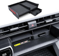 EDBETOS Center Console Organizer for 2026 Toyota RAV4 Accessories w/Drawer | for 2026 RAV4 Under Screen Storage Tray Divider 4 Compartment Console Organizer for Wireless Charging Area, ABS Insert